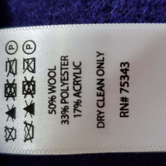 Max Studio - Wool Blend Open Front Duster/Coat - Size M - Picture 7 of 7